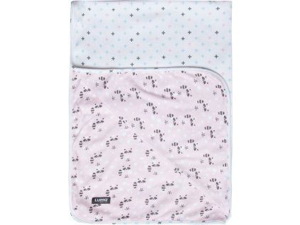 11315 multifunkcny pled luma racoon pink