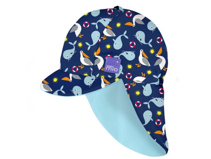 Bambino Mio Detská kúpacia čapica, UV 50+, Nautical, veľ. L/XL