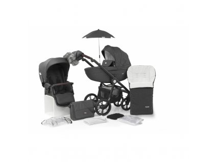 Babystyle Prestige3 Active (black/ brown) 8v1 Nimbus Charcoal 2022