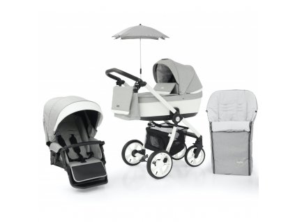 Babystyle Prestige3 Active (white/ black) 6v1 Frost 2022