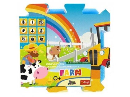 Trefl penové puzzle motív:farma