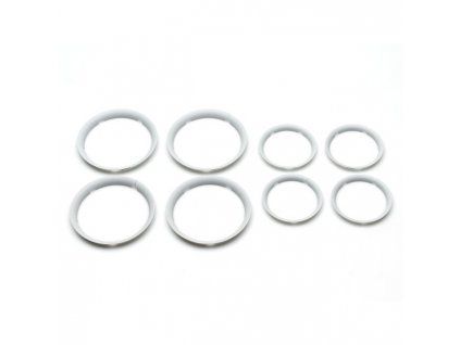 Bugaboo Fox wheel caps farba:white - 1