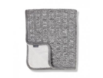 VINTER & BLOOM Deka Cuddly farba:grey melange