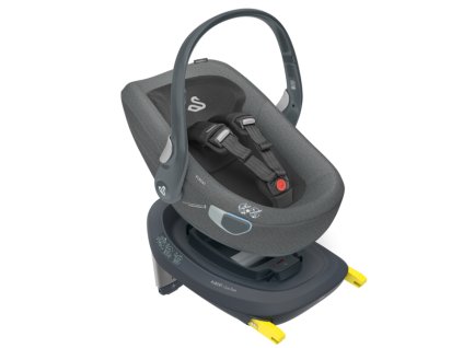 Swandoo detská autosedačka ALBERT 0+ s ISOFIX základňou farba:grey