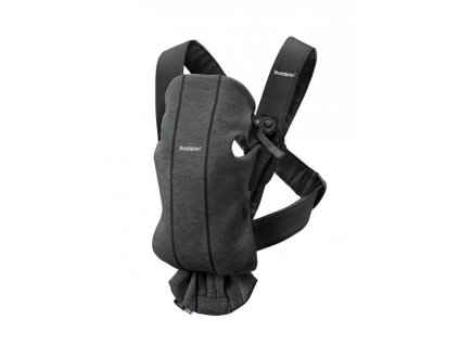 Baby Bjorn nosič MINI 3D Jersey farba:charcoal grey