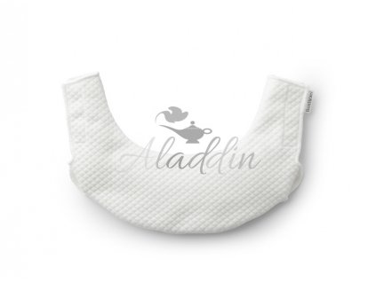Baby Bjorn podbradník k nosiču ONE tencel farba:biela