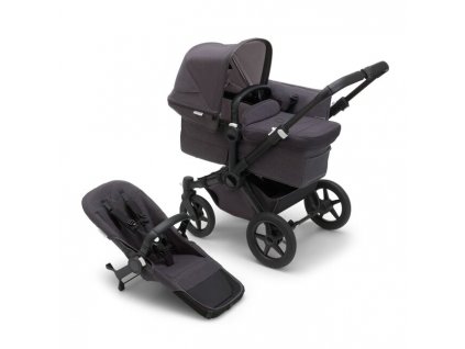 Bugaboo Donkey 5 Mineral Collection Mono Complete farba:black/washed black