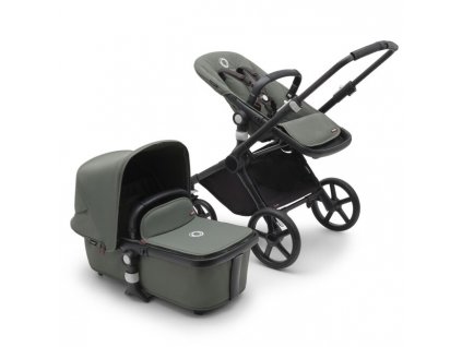 Bugaboo Fox Cub Complete farba:black/forest green–forest green