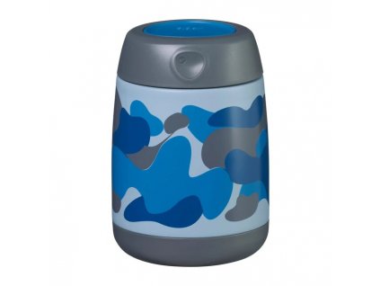 B.BOX termoska na jedlo mini 210ml farba:maskáč modrá