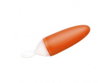 Boon kŕmiaca lyžička s dávkovačom farba:oranžová