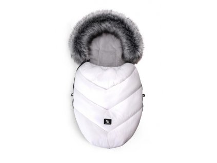Cottonmoose fusak do autosedačky MINI YUKON farba:biela