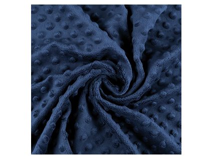 levin felin vankúš oblak plyš 55x30cm farba:Minky Tmavomodrá