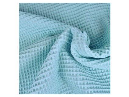 levin felin vankúš oblak vafle 40x23cm farba:modrá