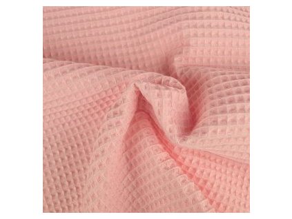 levin felin vankúš oblak vafle 53x30cm farba:lososová
