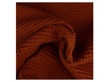 levin felin vankúš oblak vafle 53x30cm farba:tehlová