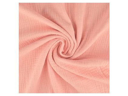 levin felin vankúš oválny balón mušelín farba:lososová