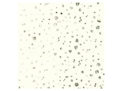 levin felin vankúš oválny balón mušelín farba:Strieborné bodky na smotanovom