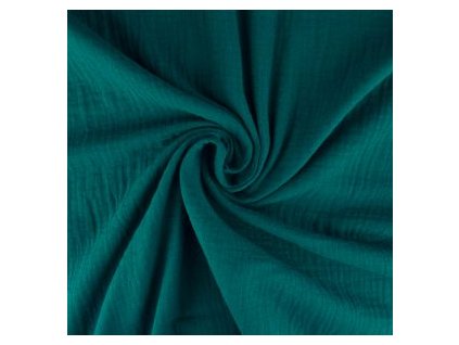 levin felin vankúš oválny balón mušelín farba:tmavo petrolejová