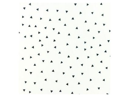 levin felin vankúš srdce bavlnené farba:Trojuholníčky na smotanovom