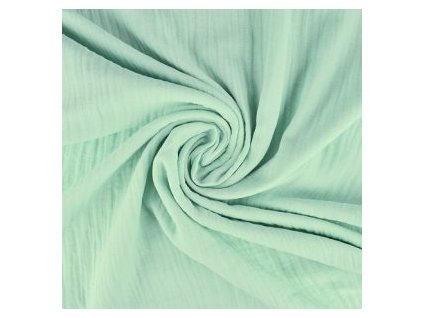 levin felin vankúš srdce mušelínové farba:Mintová