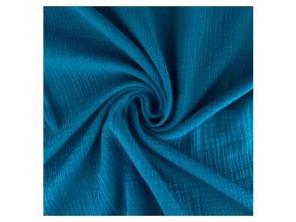 levin felin vankúš srdce mušelínové farba:petrolejová