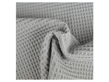 levin felin pletený mantinel vafle rastúci k hranatej postieľke 120x60 (220 cm + 100 cm) farba:svetlo sivá