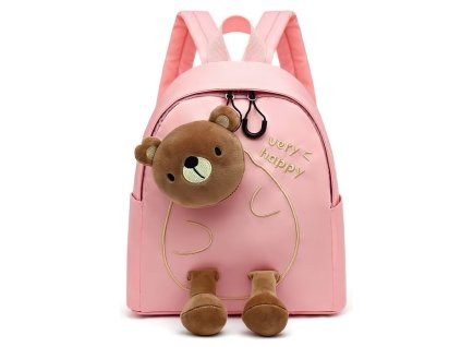 DBBH1002AAA detsky batoh medvidek ruzovy