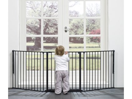 Baby Dan Priestorová zábrana Flex L Čierna 90 - 225 cm