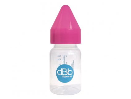 dBb Remond Dbb dojčenská fľaša PP 120 Ml, Cumlík Silikón, Nn, Farba Pink