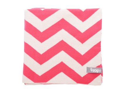 Detská deka ZigZag, Redwine