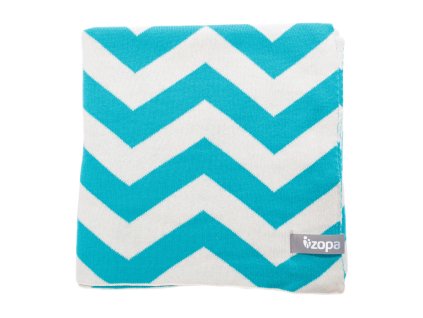 Detská deka ZigZag, Mint