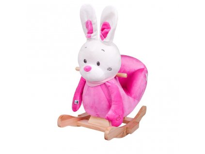 Hojdacia hračka s melódiou PlayTo králiček ružová - 26716