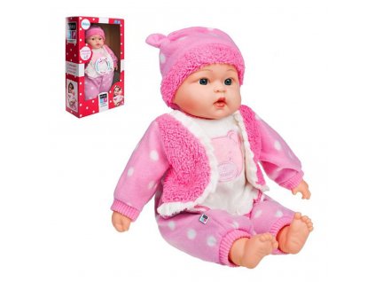 Slovensky hovoriaca a spievajúca detská bábika PlayTo Marika 46 cm - 31581