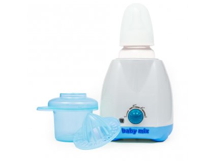 Elektrický ohrievač fliaš a detskej stravy s príslušenstvom Baby Mix modrý - 34087