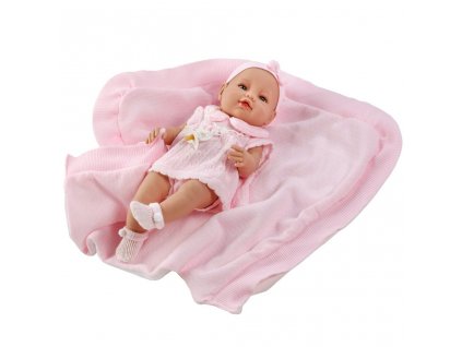 Luxusná detská bábika-bábätko Berbesa Ema 39cm - 35139