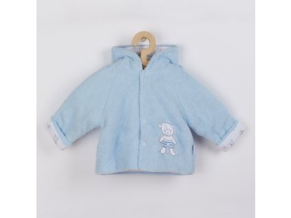 Zimný kabátik New Baby Nice Bear modrý, 86 (12-18m) - 36846