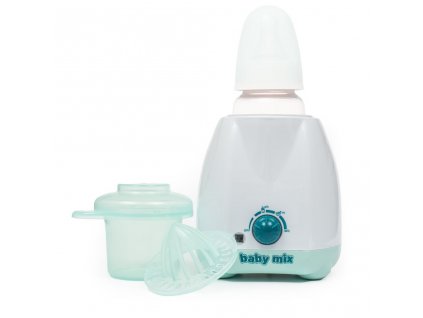 Elektrický ohrievač fliaš a detskej stravy s príslušenstvom Baby Mix zelený - 39822