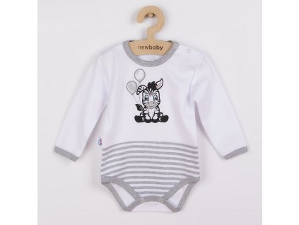 Dojčenské bavlnené body New Baby Zebra exclusive, 86 (12-18m) - 39846