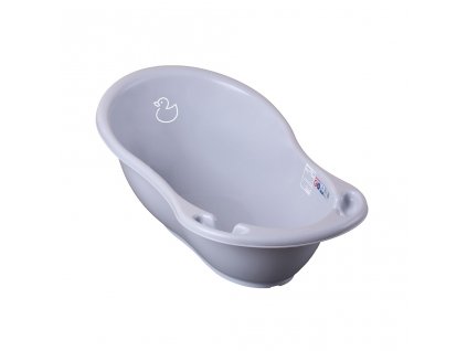 Anatomická vanička 86 cm sivá kačička - 40371