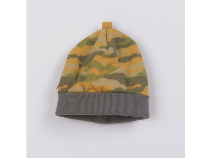 Dojčenská čiapočka New Baby With Love horčicová, 62 (3-6m) - 43857