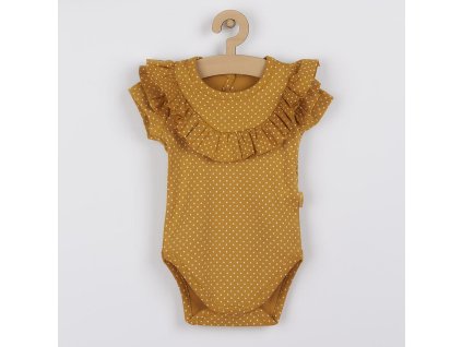 Dojčenské bavlnené body s krátkym rukávom Nicol Michelle, 80 (9-12m) - 46081