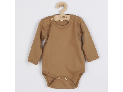 Dojčenské body New Baby Classic II moccacino, 62 (3-6m) - 47122
