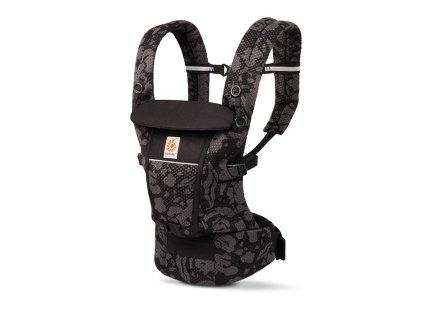 ERGOBABY | ADAPT NOSÍTKO Soft Flex Mesh -  Onyx Blooms+ zavinovačka ZDARMA