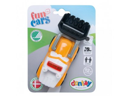 Fun Cars bager oranžový 1ks 12m+