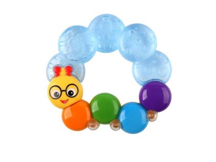 BABY EINSTEIN Hryzačka plnená vodou Teether-pillar™ modrá 3m+