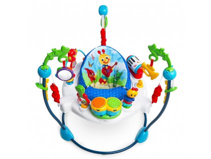 BABY EINSTEIN Skákadlo/aktívne centrum 2v1 Neighborhood Symphony 6m+ do 11 kg