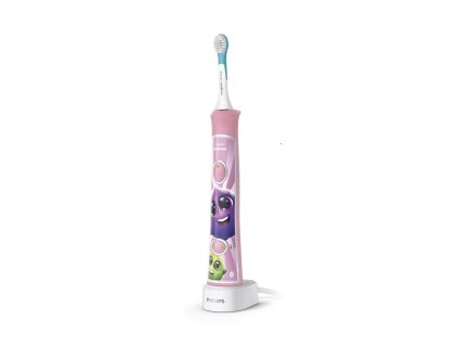 PHILIPS Zubná kefka pre deti elektrická Sonicare ružová s bluetooth HX6352/42