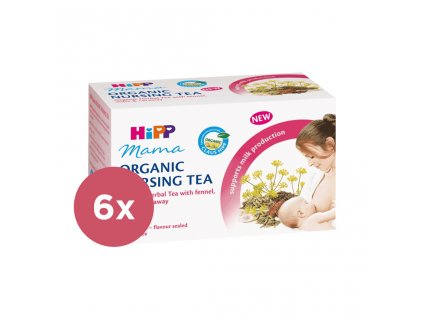 6x HiPP MAMA Bio čaj pre dojčiace matky (20x 1,5 g)