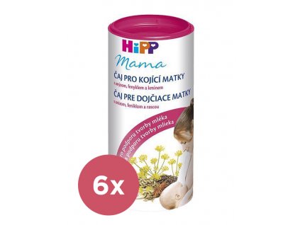 6x HiPP MAMA Instantný nápoj pre dojčiace matky 200 g