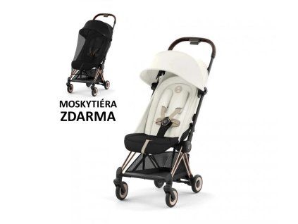 Cybex COYA rose gold off white